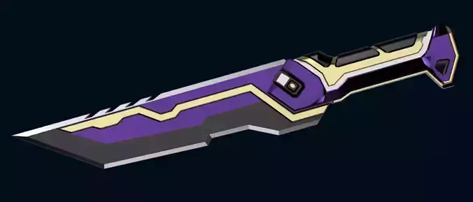 Valorant - Glitchpop dagger 3D print model