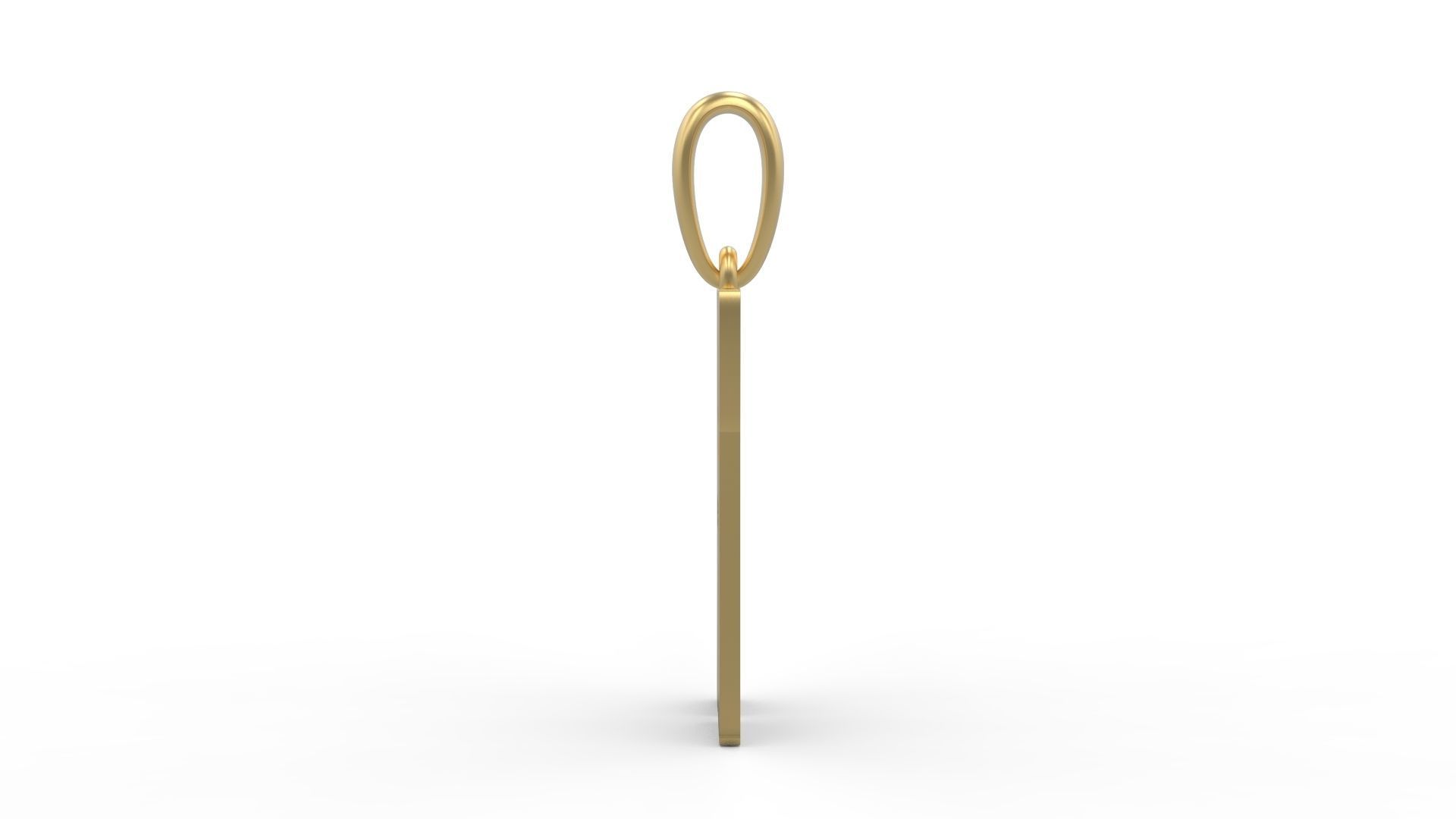 Initial Letters Pendant Gruvilicious H 3D print model_2