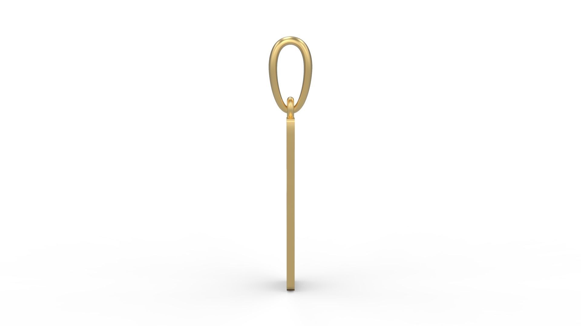 Initial Letters Pendant Gruvilicious I 3D print model_2