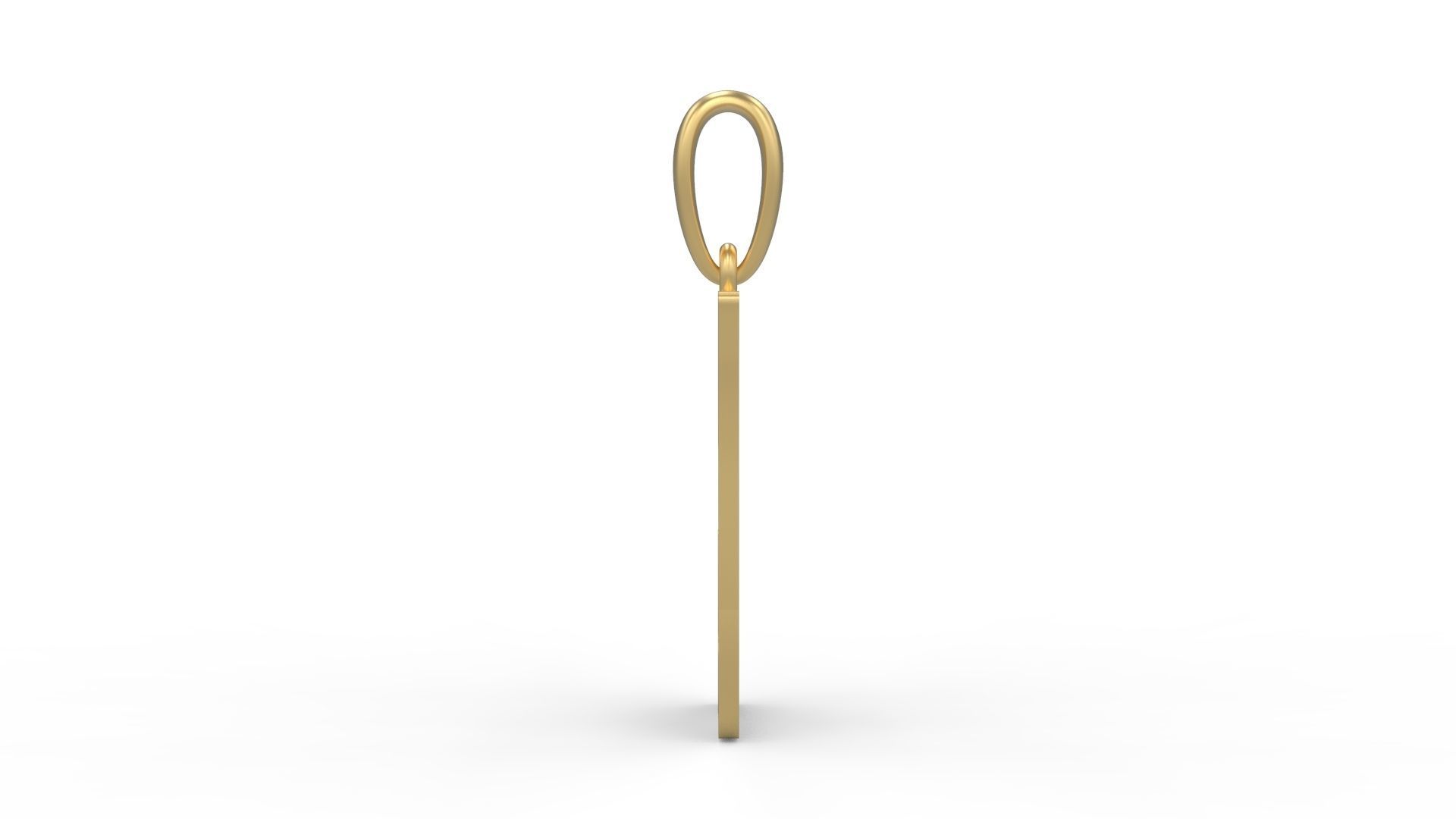 Initial Letters Pendant Gruvilicious J 3D print model_2