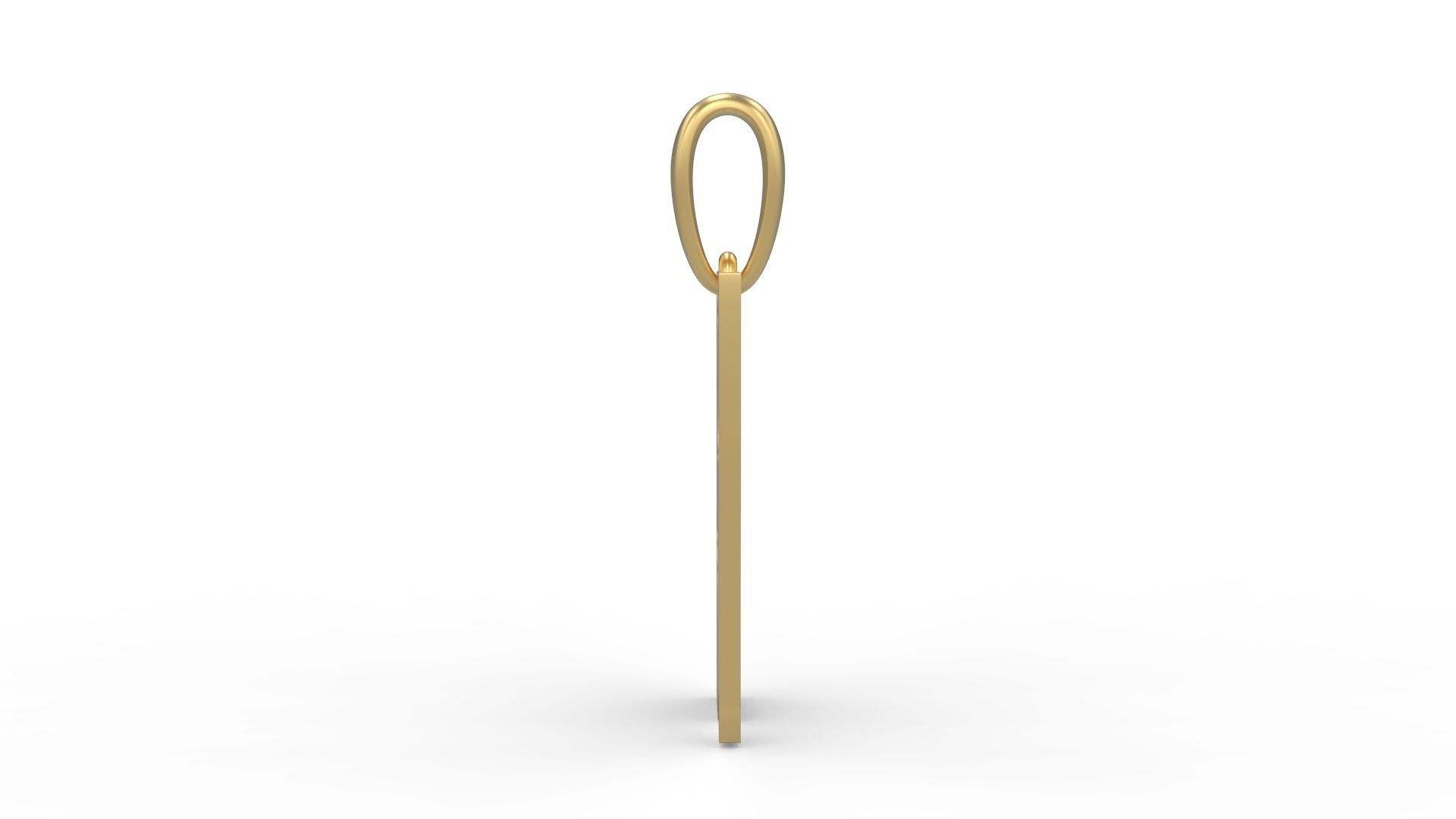 Initial Letters Pendant Gruvilicious N 3D print model_2