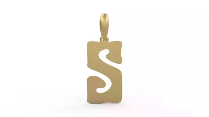 Initial Letters Pendant Gruvilicious S