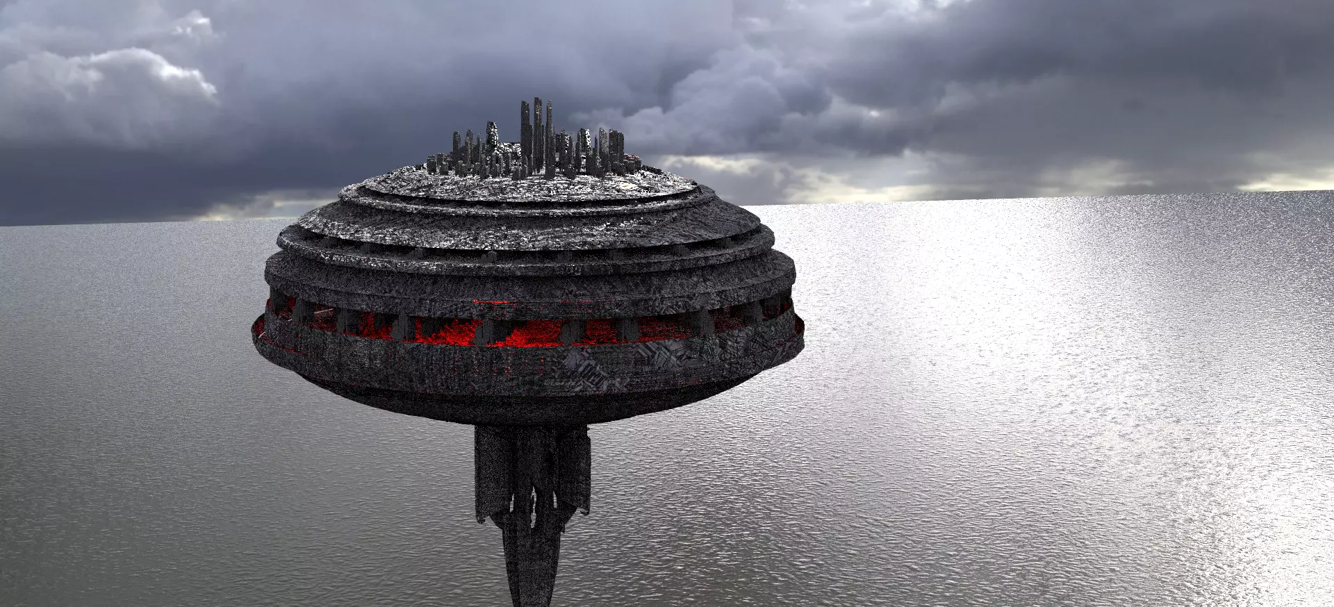 Alien City Black ops relay station 3D model