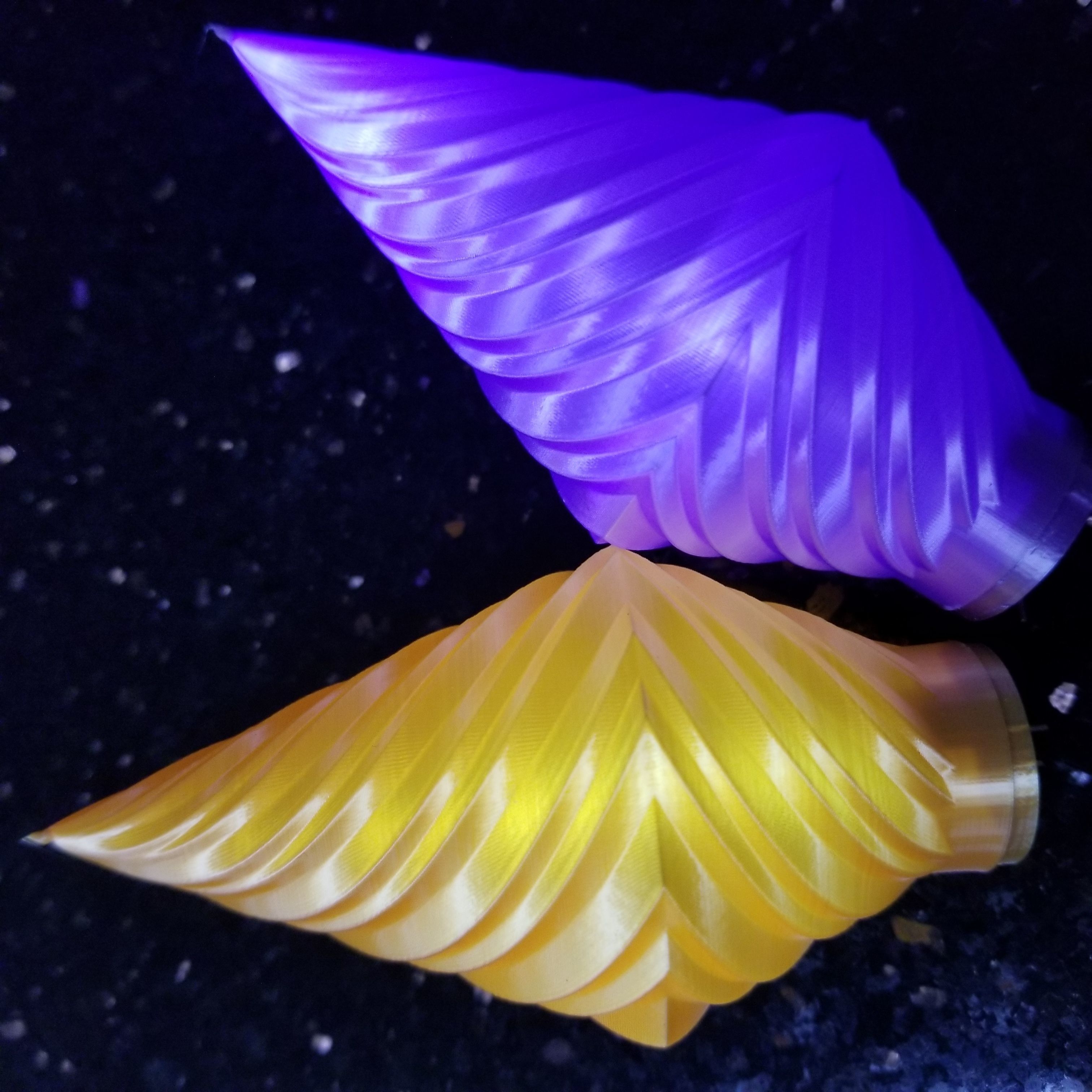 Christmas Tree Ornament w LED Free 3D print model_2