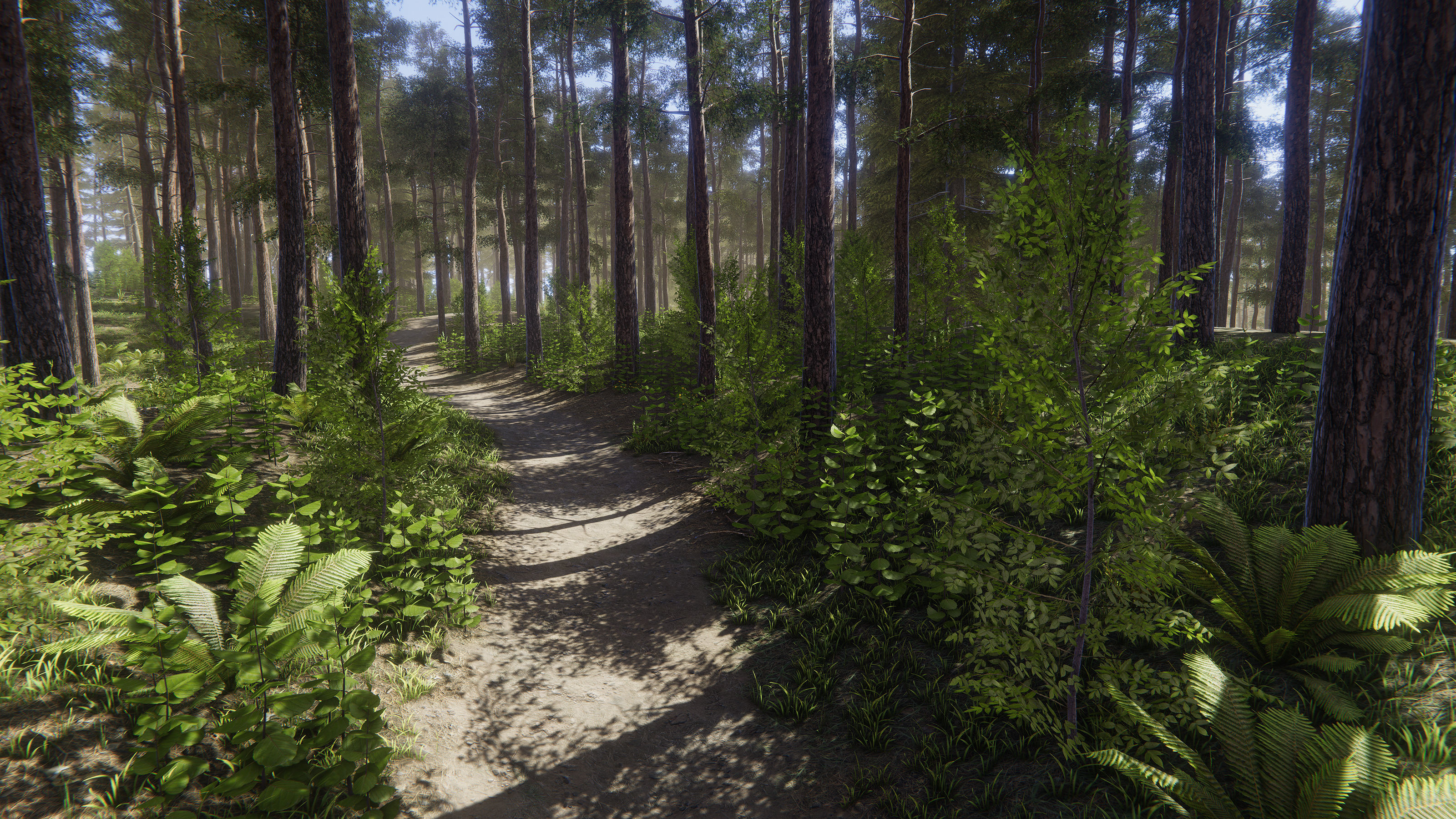 Nature Package - Coniferous Environment Unity Low-poly 3D model_5