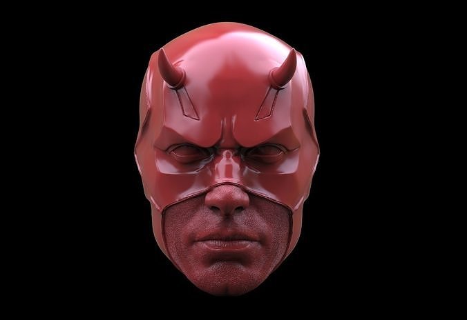 Daredevil Head 3D print model