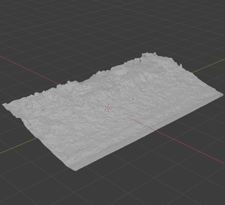 Winter Ground 3D model_12