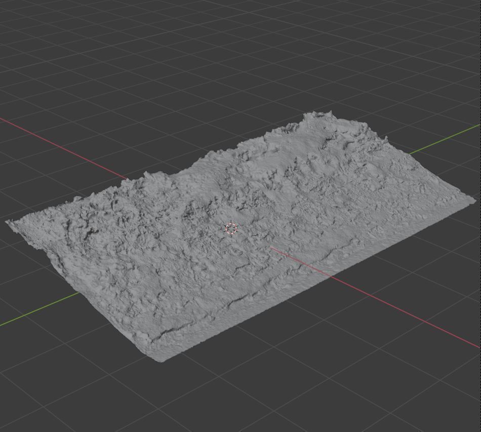 Winter Ground 3D model_8