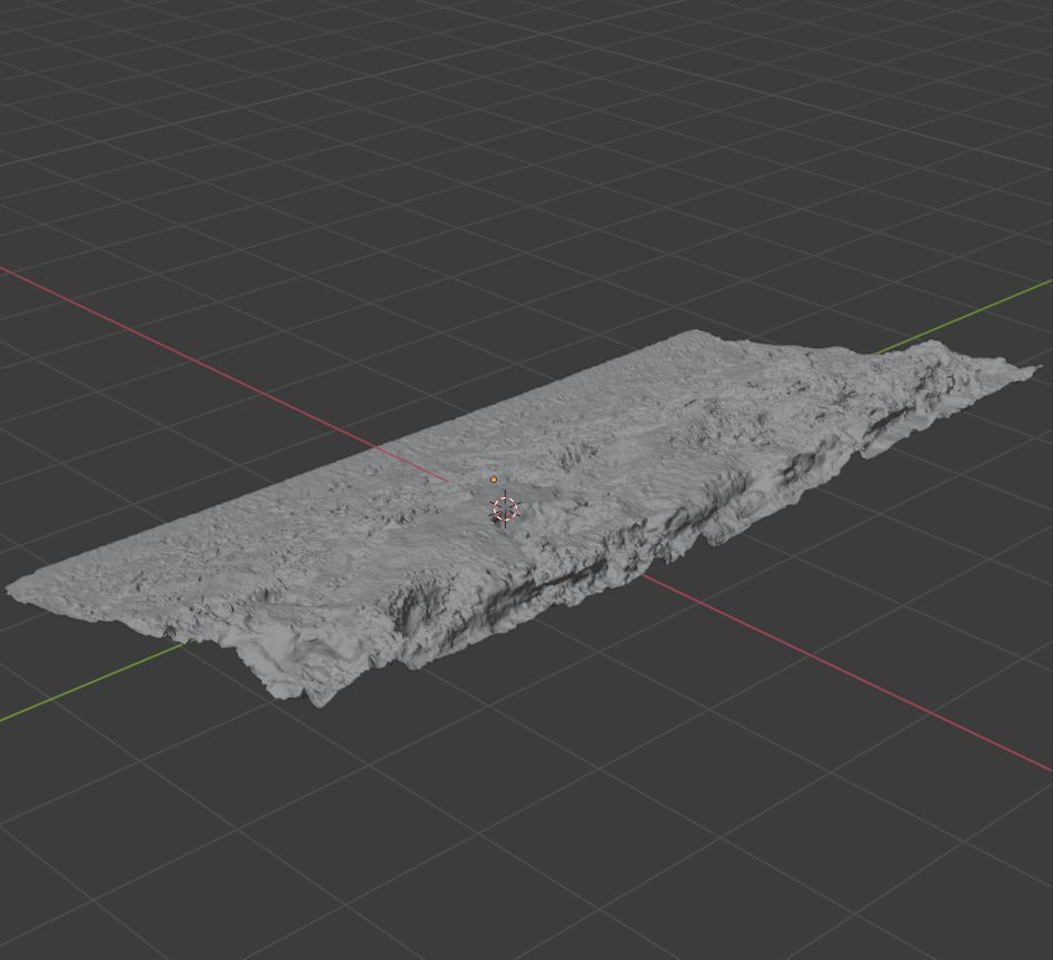 Winter Ground 3D model_10