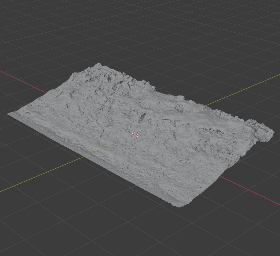 Winter Ground 3D model_7