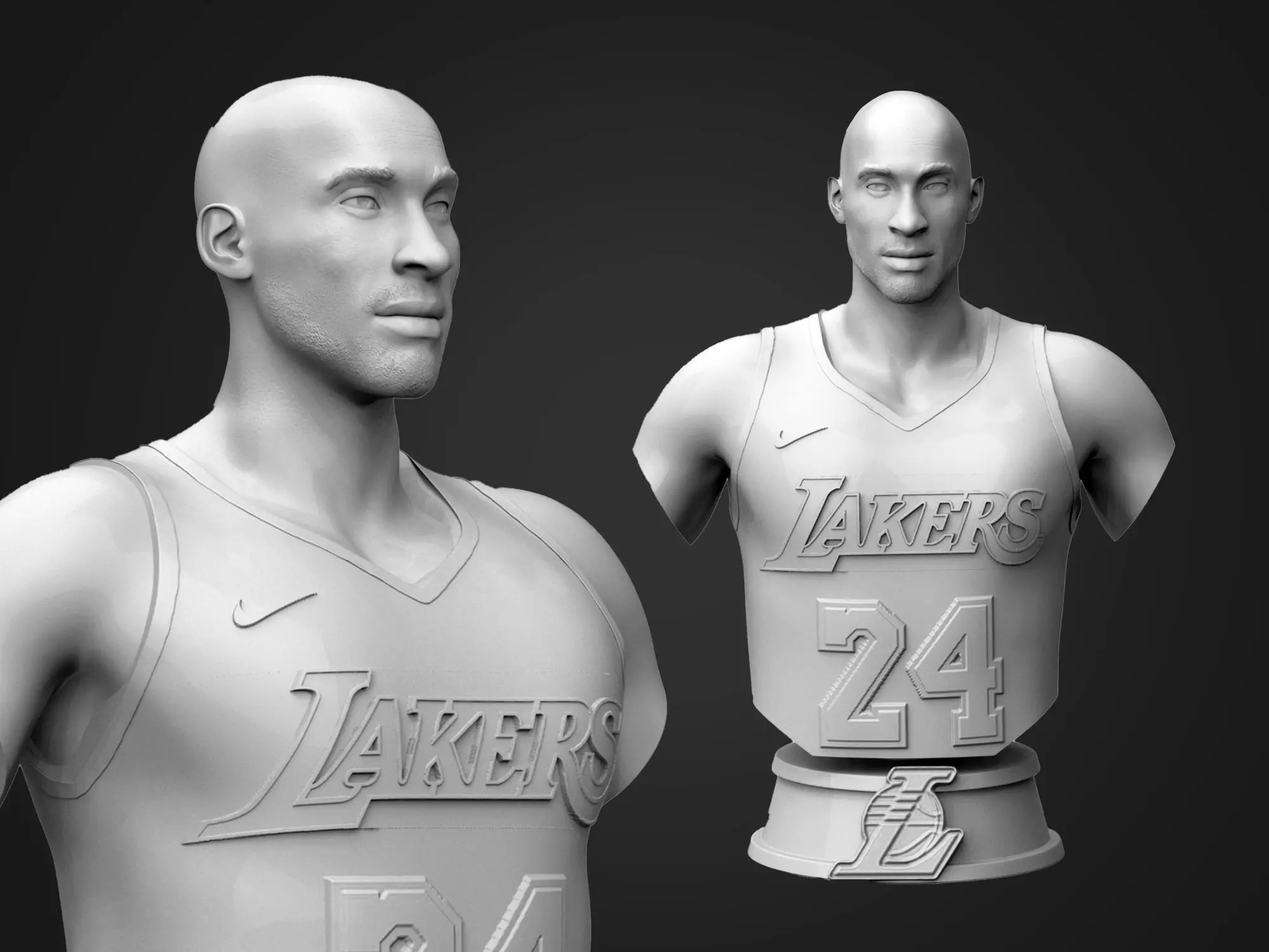 Kobe Bryant 3D Printable 2 3D print model_0