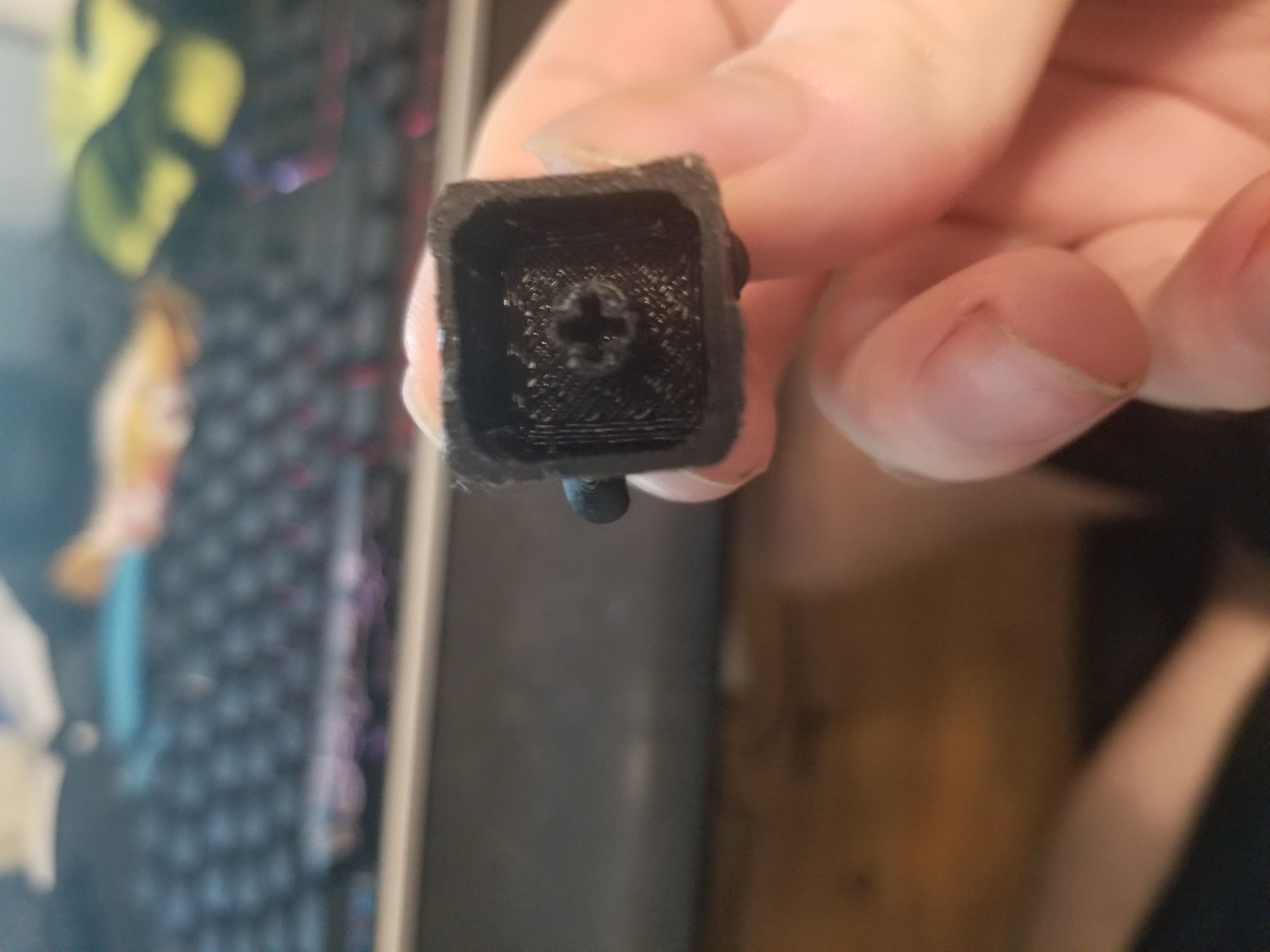 Teddiursa Keycap 3D print model_3