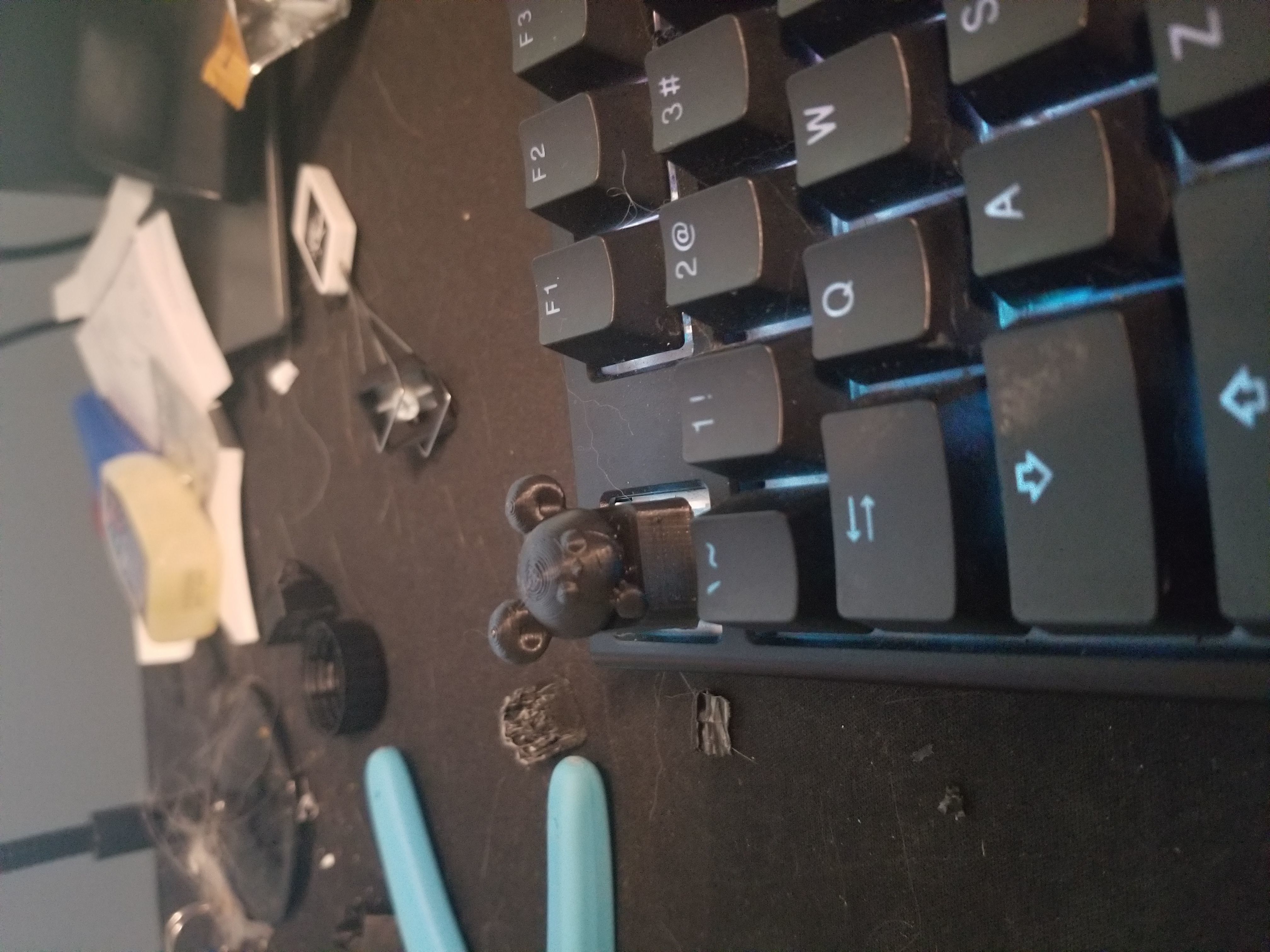Teddiursa Keycap 3D print model_2
