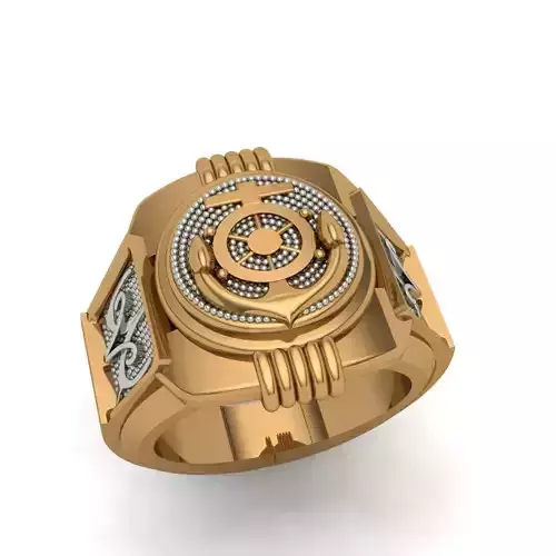Signet Ring 3d Printable Model