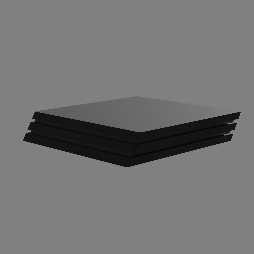 PlayStation 4 Pro Free 3D model_0