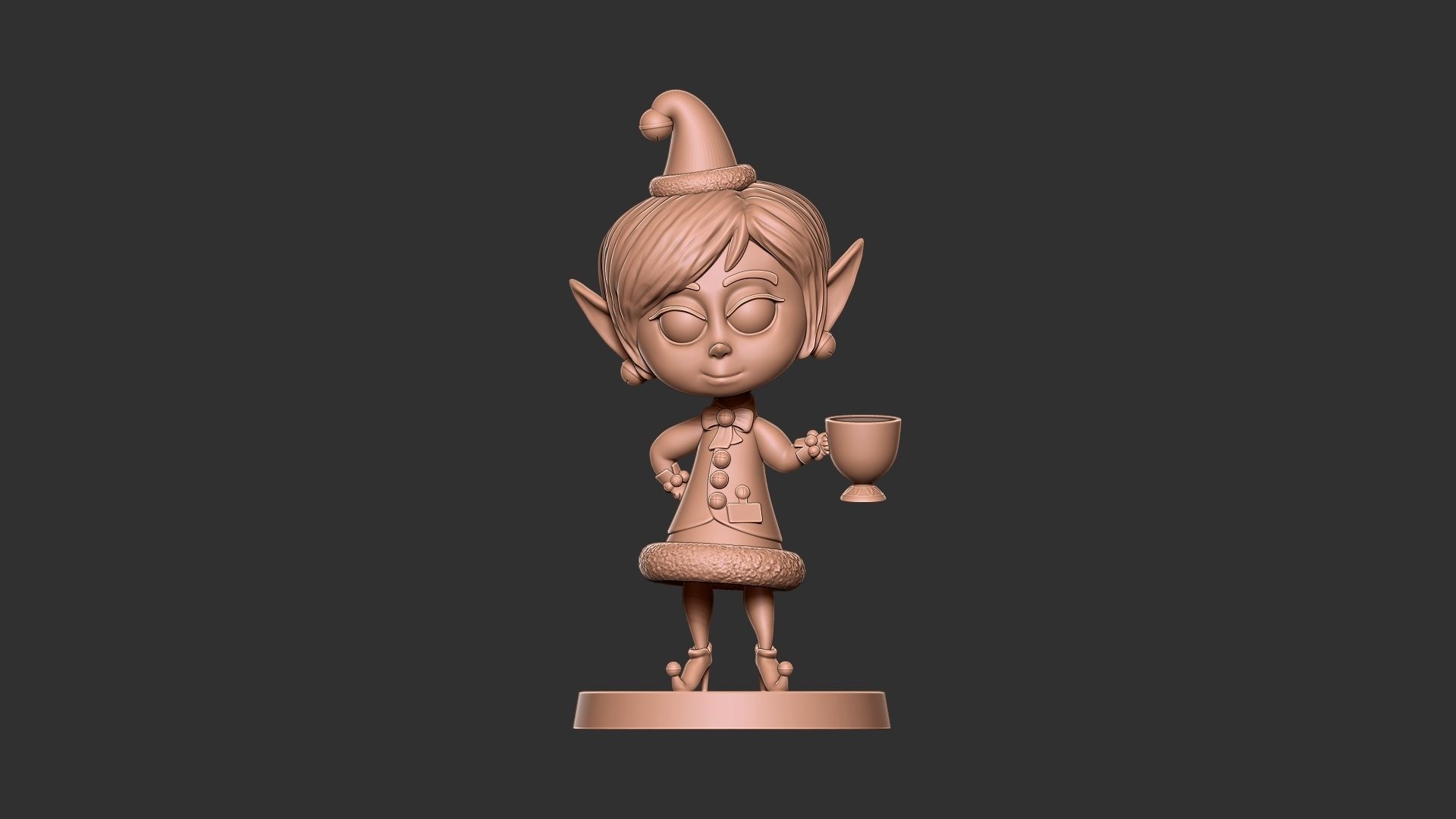 Magee from Disney Prep and Landing - 3D Print Model 3D print model_7