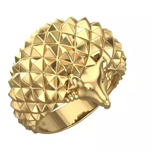 Hedgehog ring