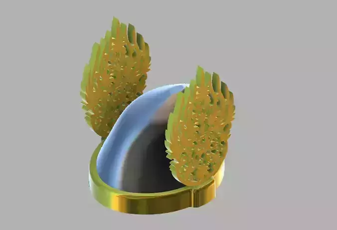 Crown and gold decoration