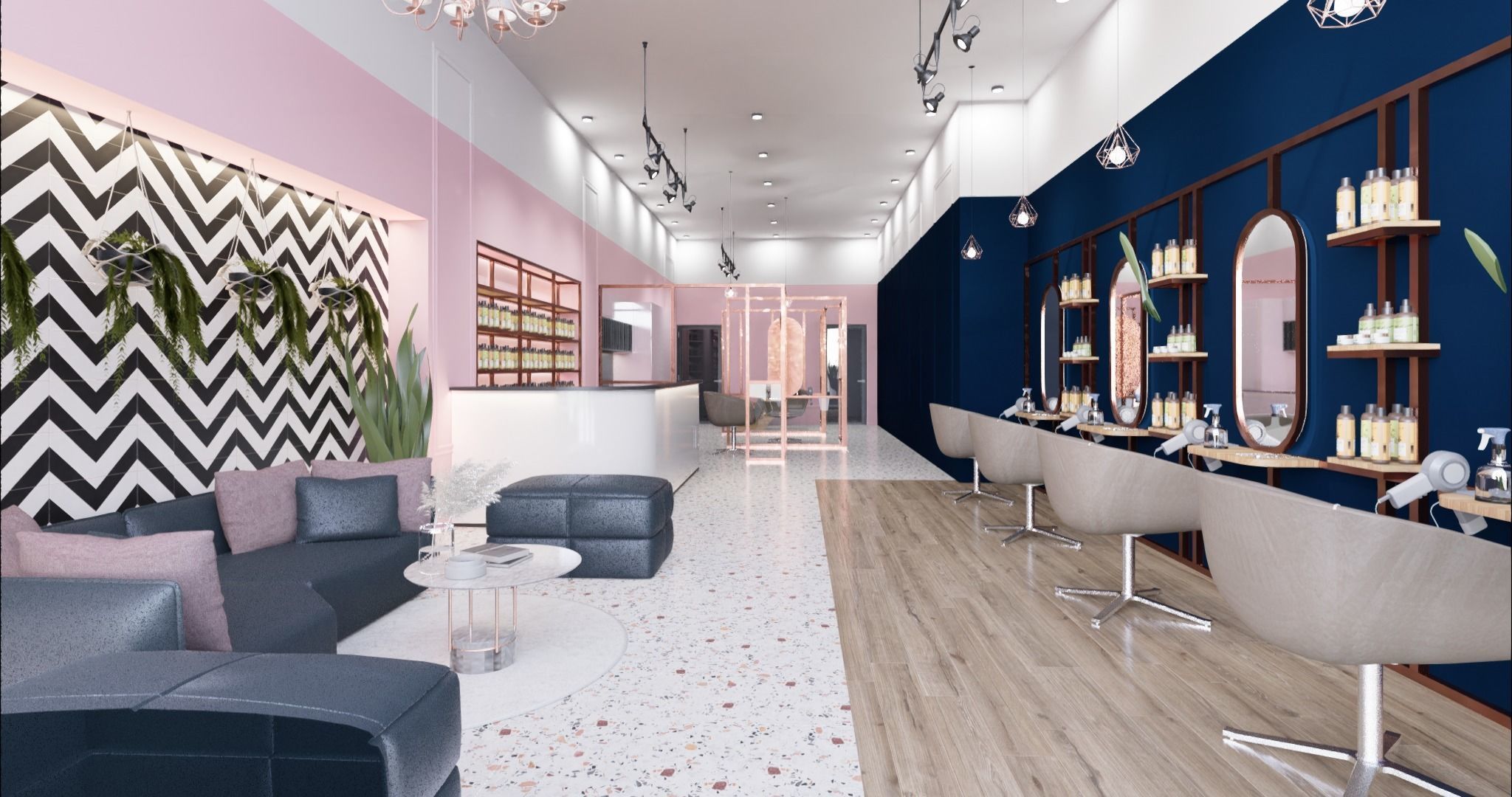 HAIR SALON  3D model_3