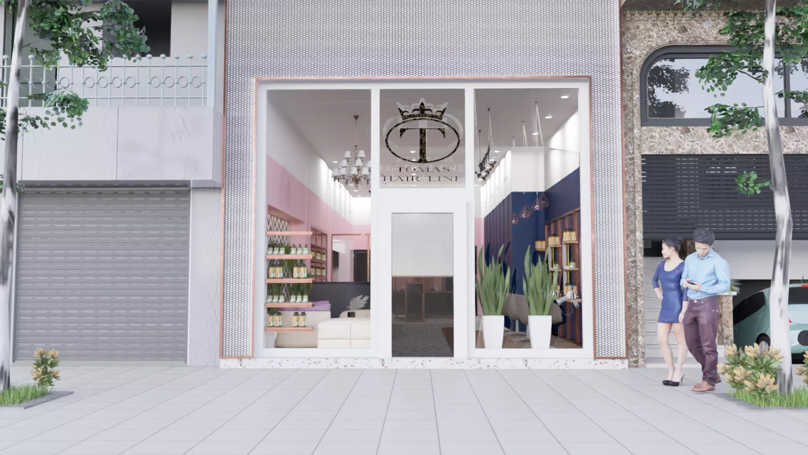 HAIR SALON  3D model_0