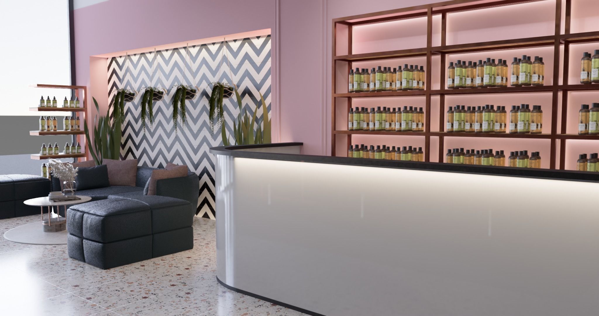 HAIR SALON  3D model_1