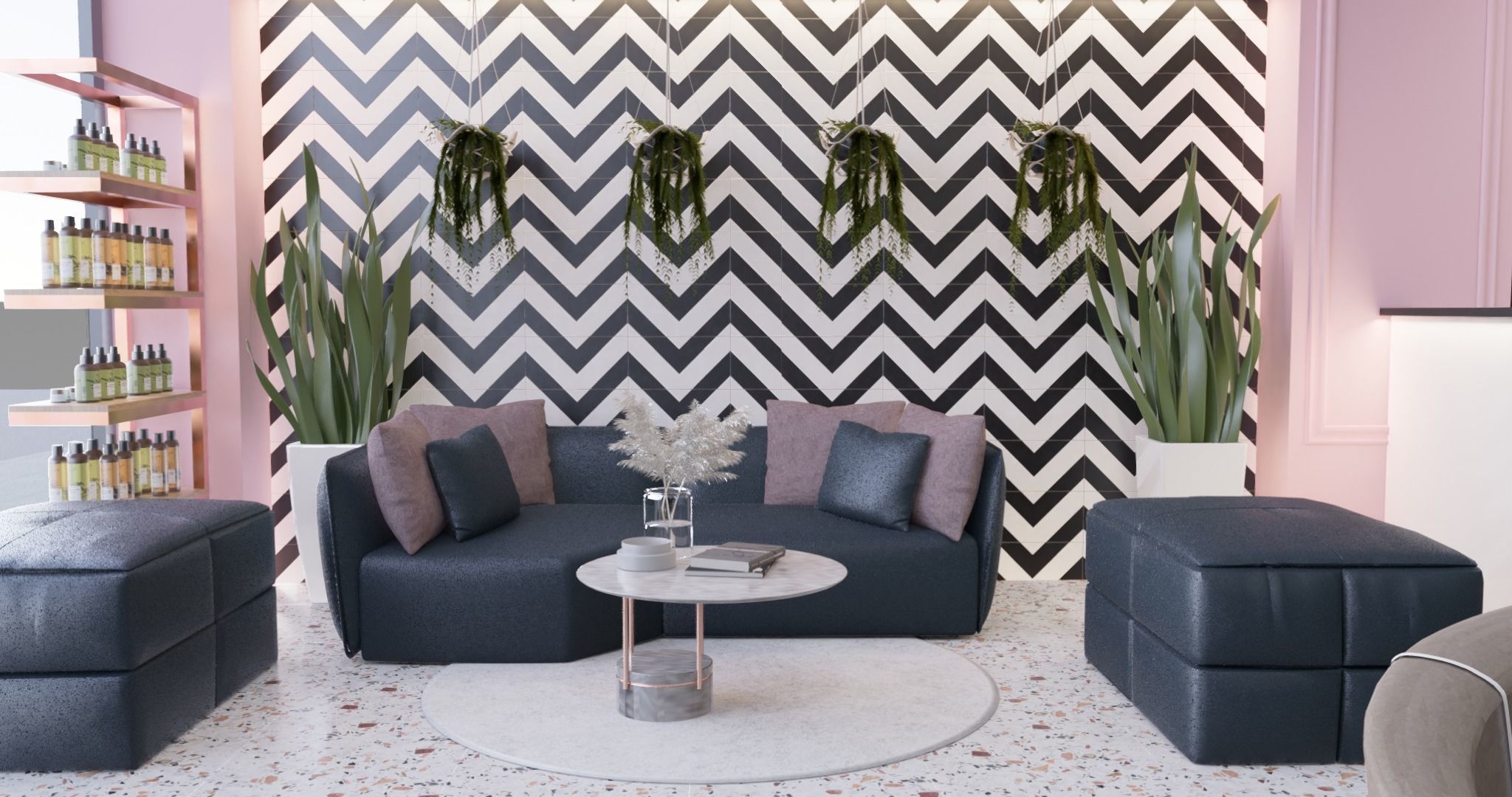 HAIR SALON  3D model_2