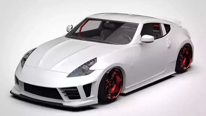 Nissan 370Z Weber Sports Bodykit 3D model