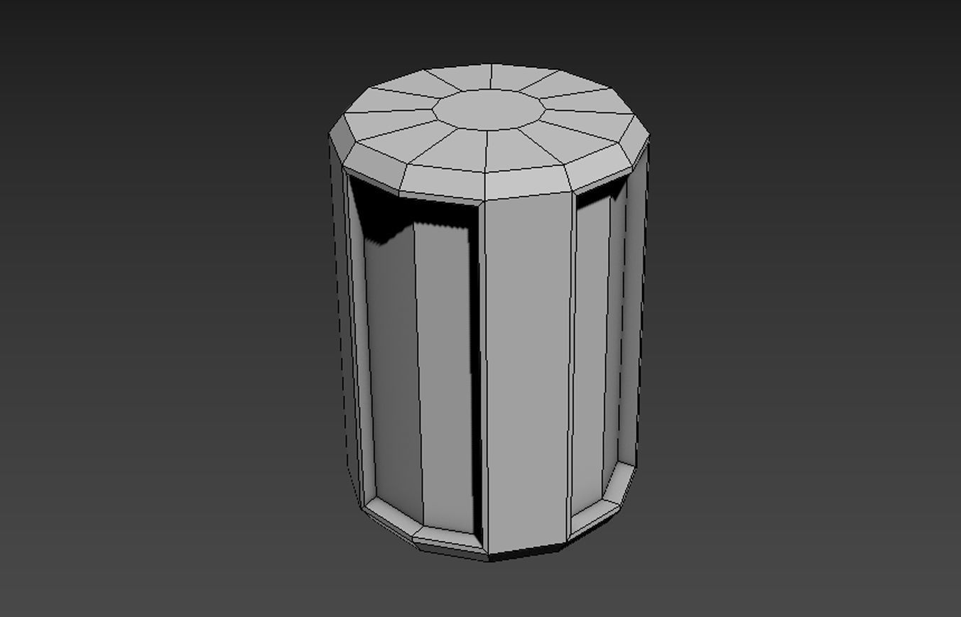 Fusion Coil - Game Ready Low-poly 3D model_2