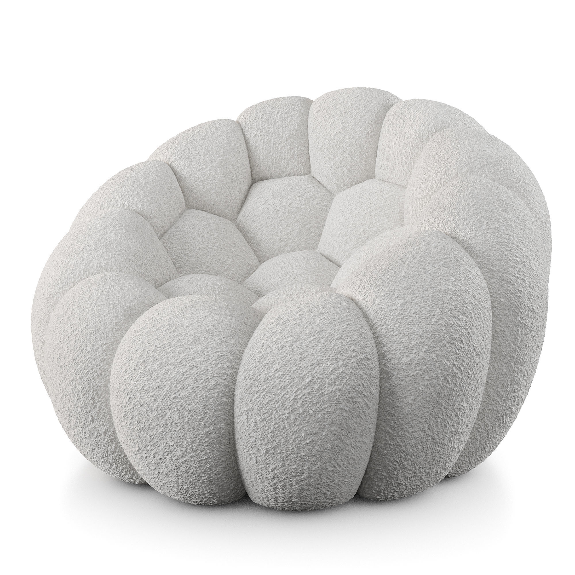 Roche Bobois Bubble Armchair 3D model_3