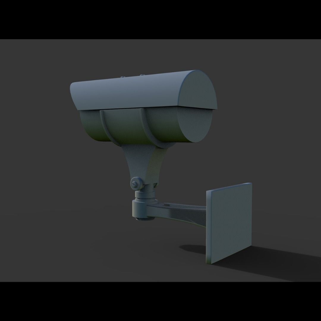 Security Camera 3D model_7