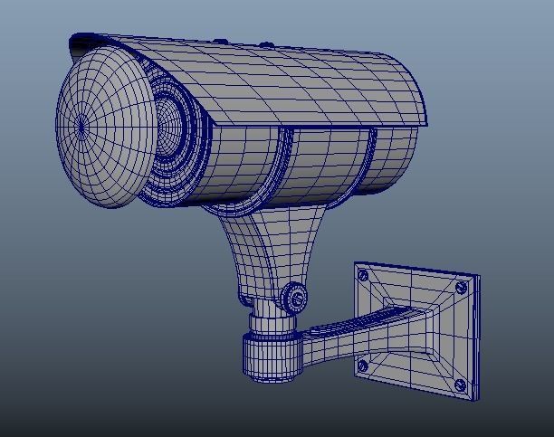 Security Camera 3D model_9