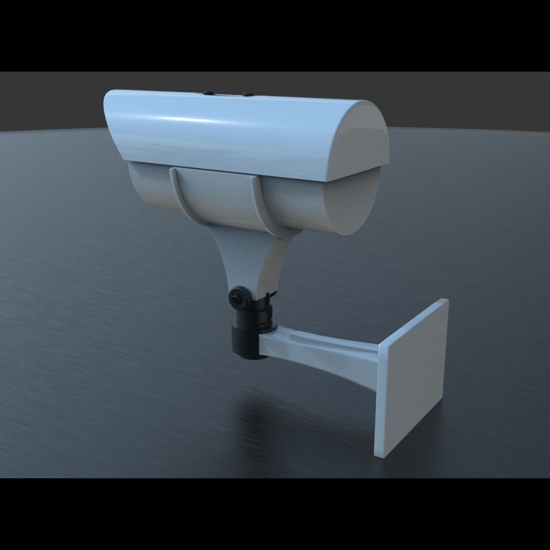 Security Camera 3D model_4