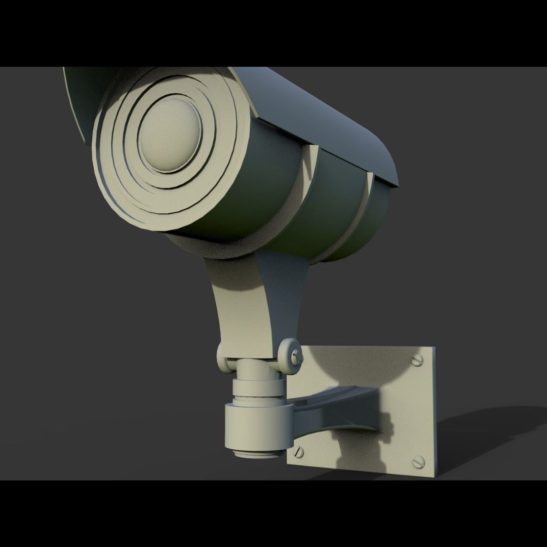 Security Camera 3D model_5