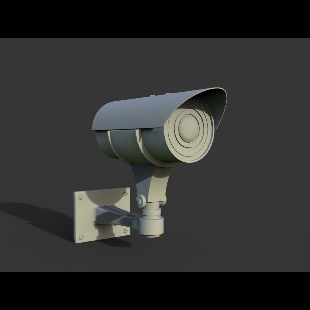 Security Camera 3D model_6