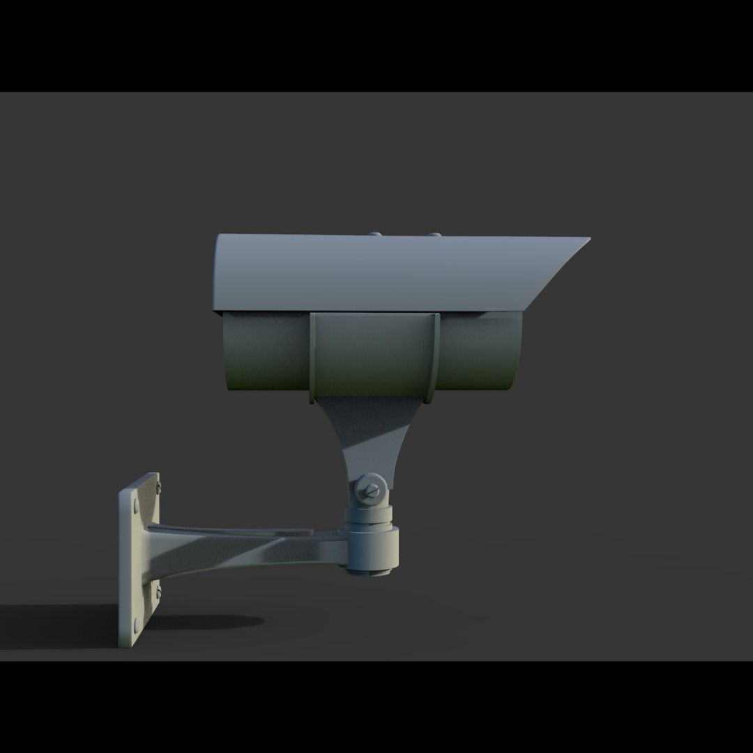 Security Camera 3D model_8