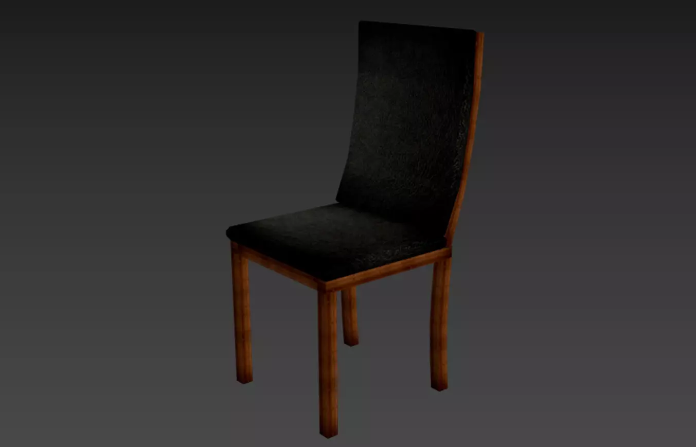Old Chair - Game Ready Free low-poly 3D model