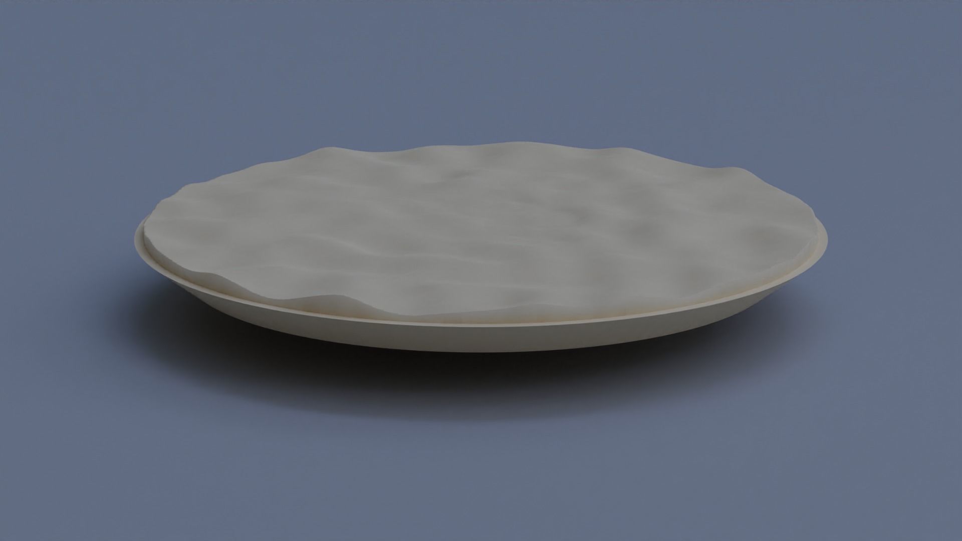 Base for figures with five different surfaces 3D print model_8