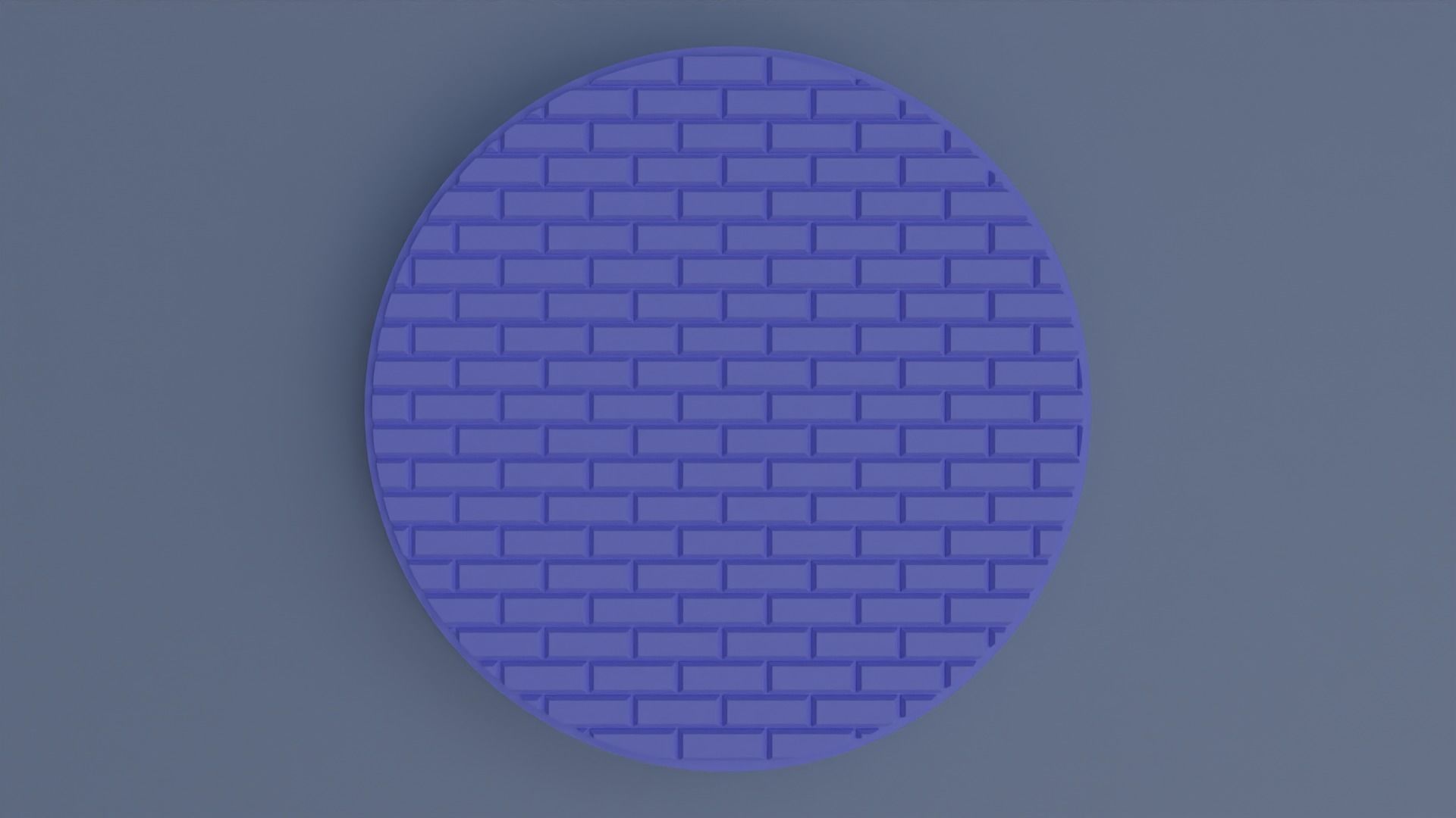 Base for figures with five different surfaces 3D print model_13