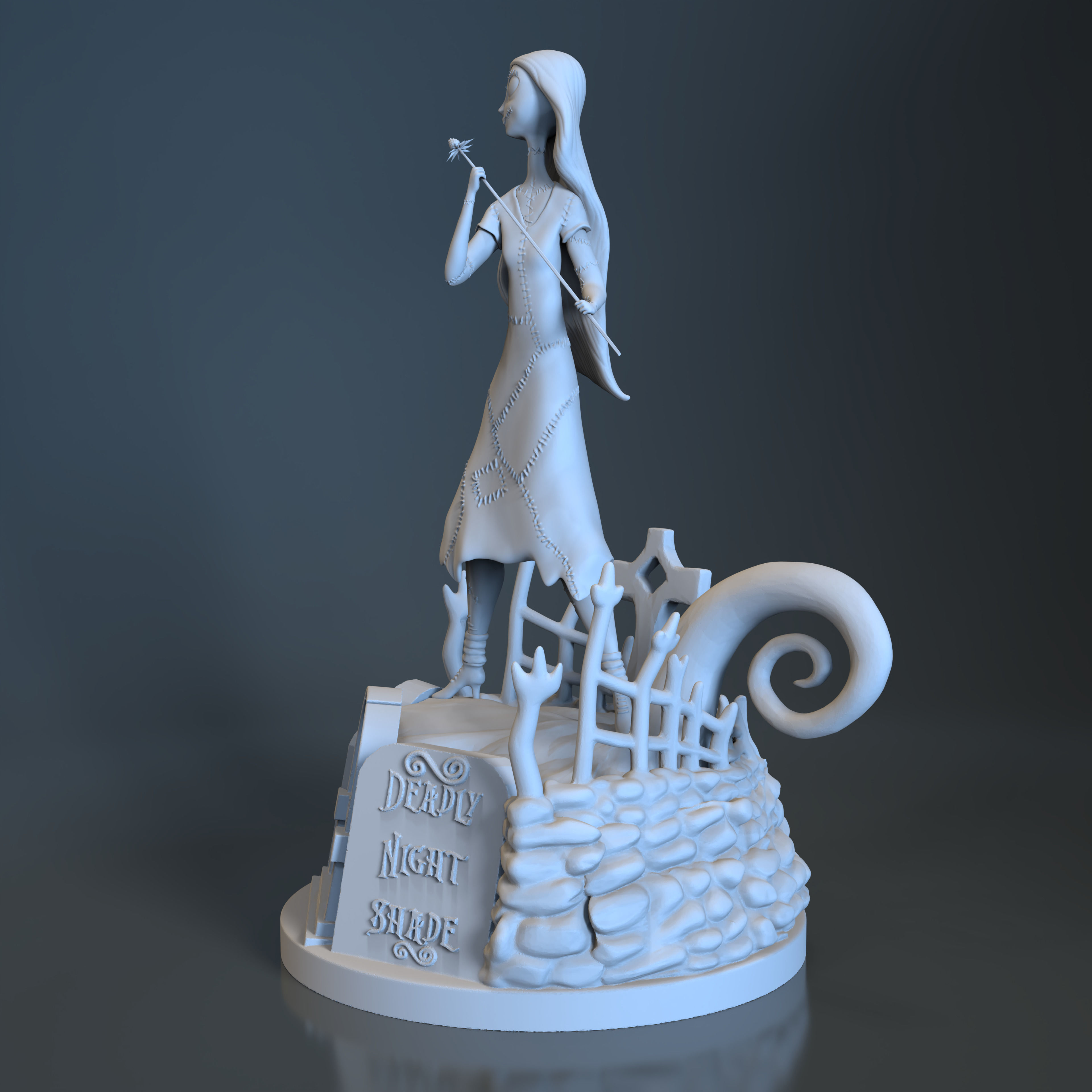 Sally - Nightmare Before Christmas  3D print model_5