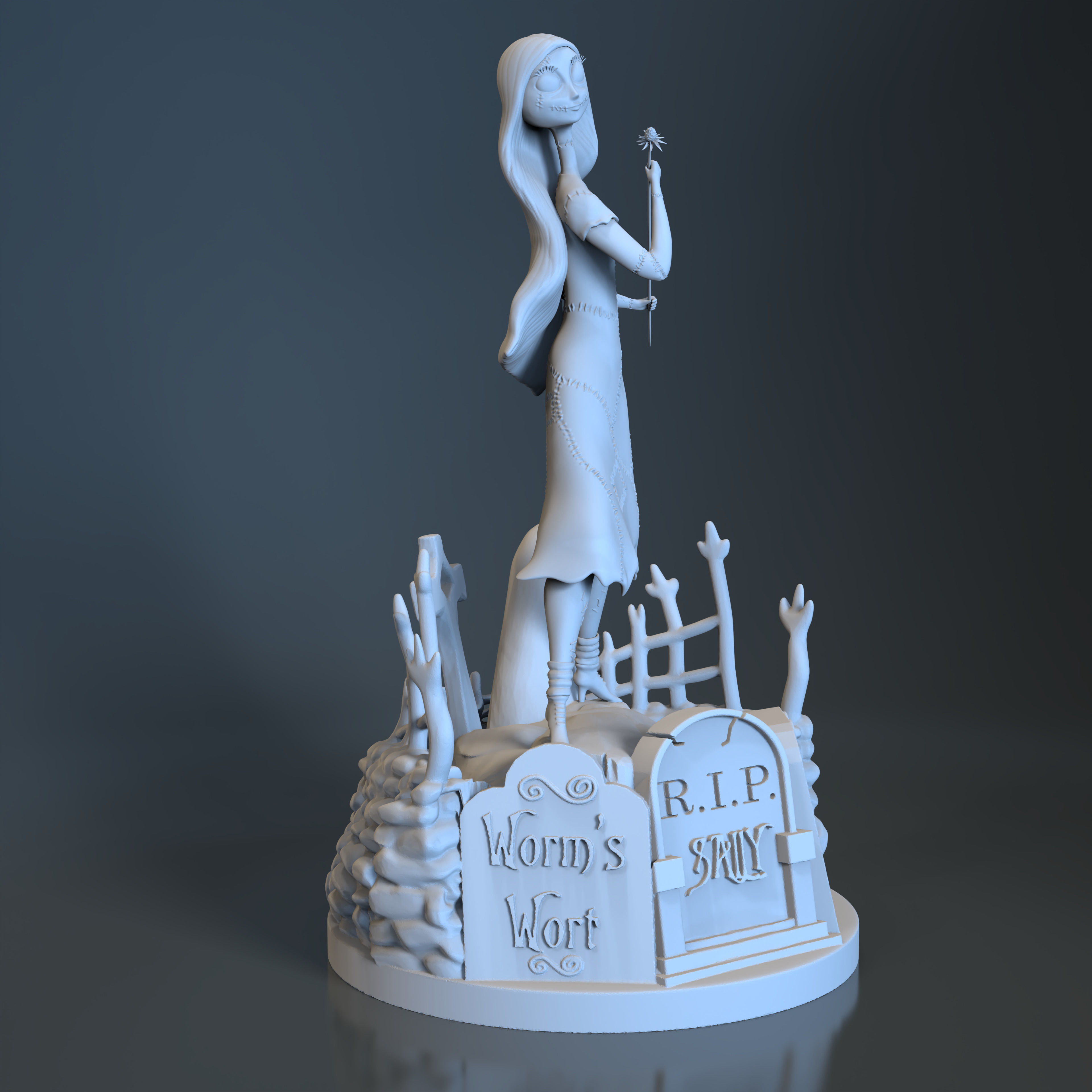 Sally - Nightmare Before Christmas  3D print model_8