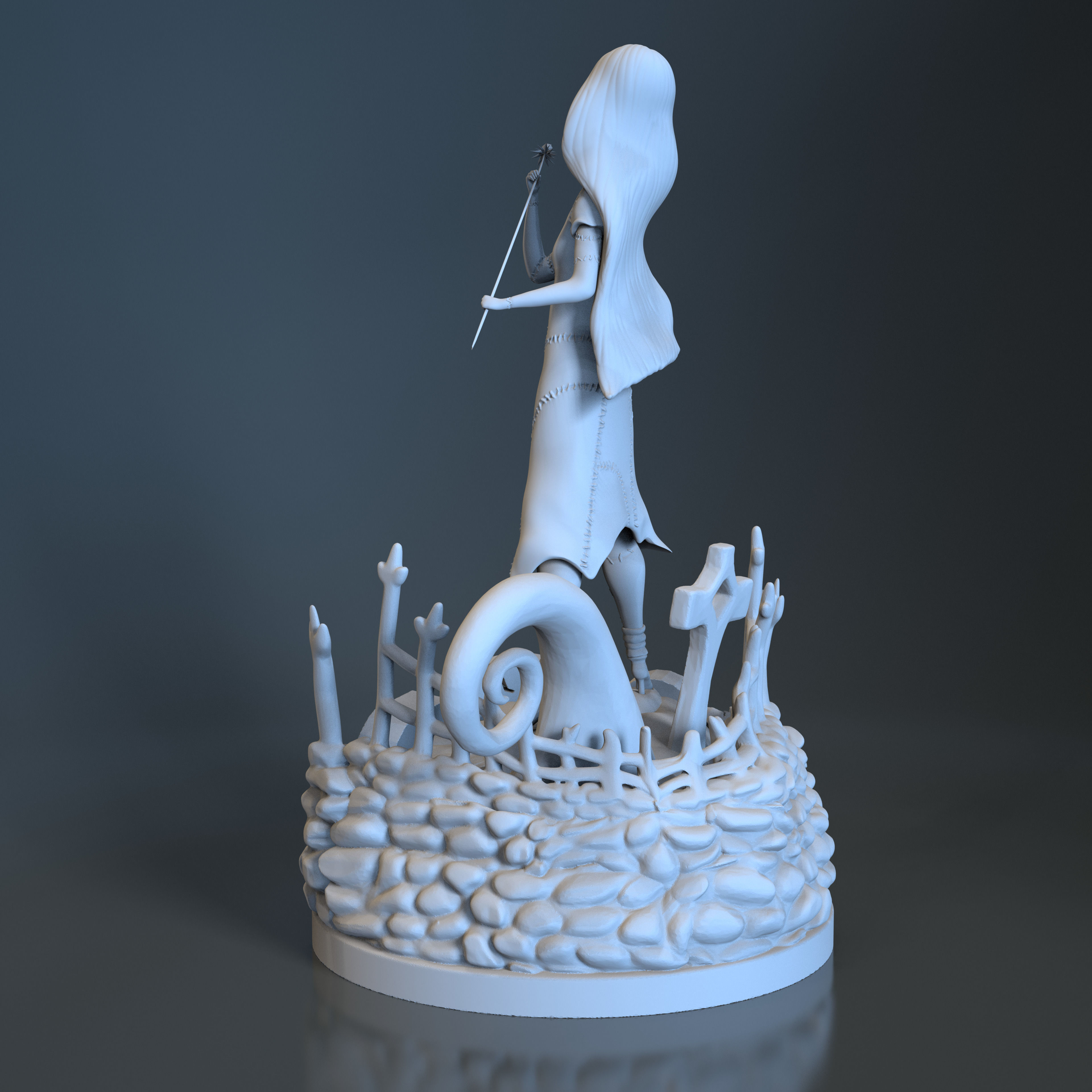 Sally - Nightmare Before Christmas  3D print model_6