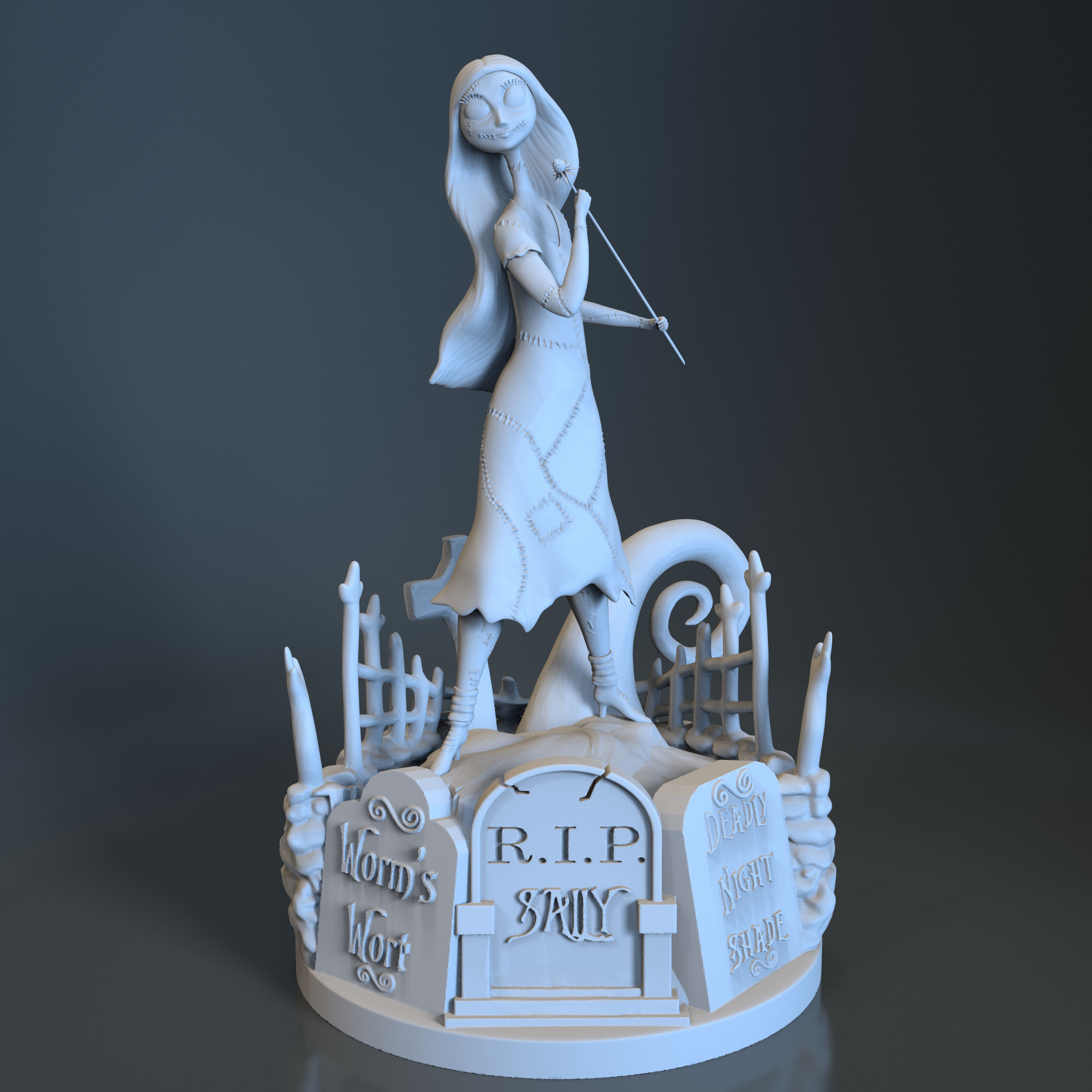 Sally - Nightmare Before Christmas  3D print model_3