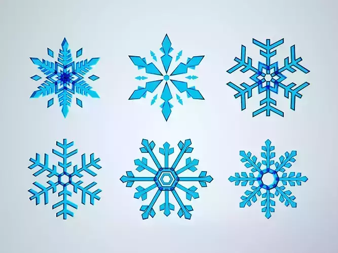 Snowflake winter 