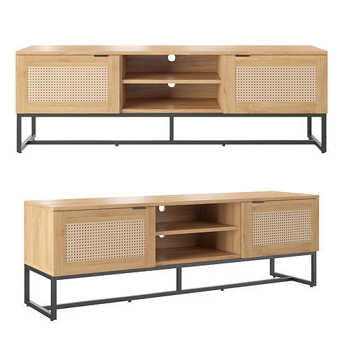 Scandinavian style TV cabinets 3D model