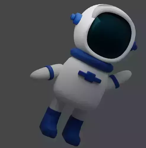The astronaut