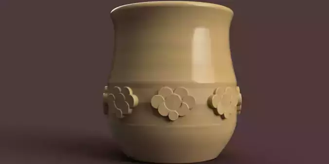 flower pot simple-2