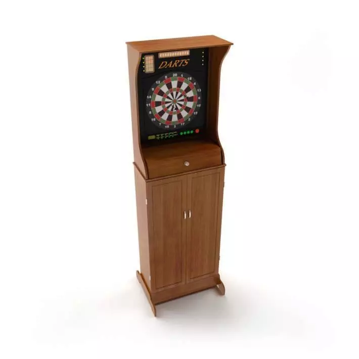 Classic Dart Machine 3D model_0