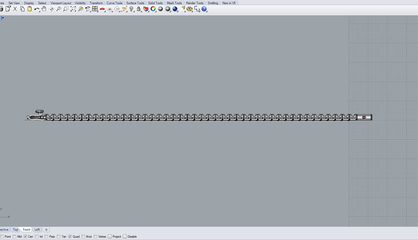 TENNIS BRACELET 3D print model_6