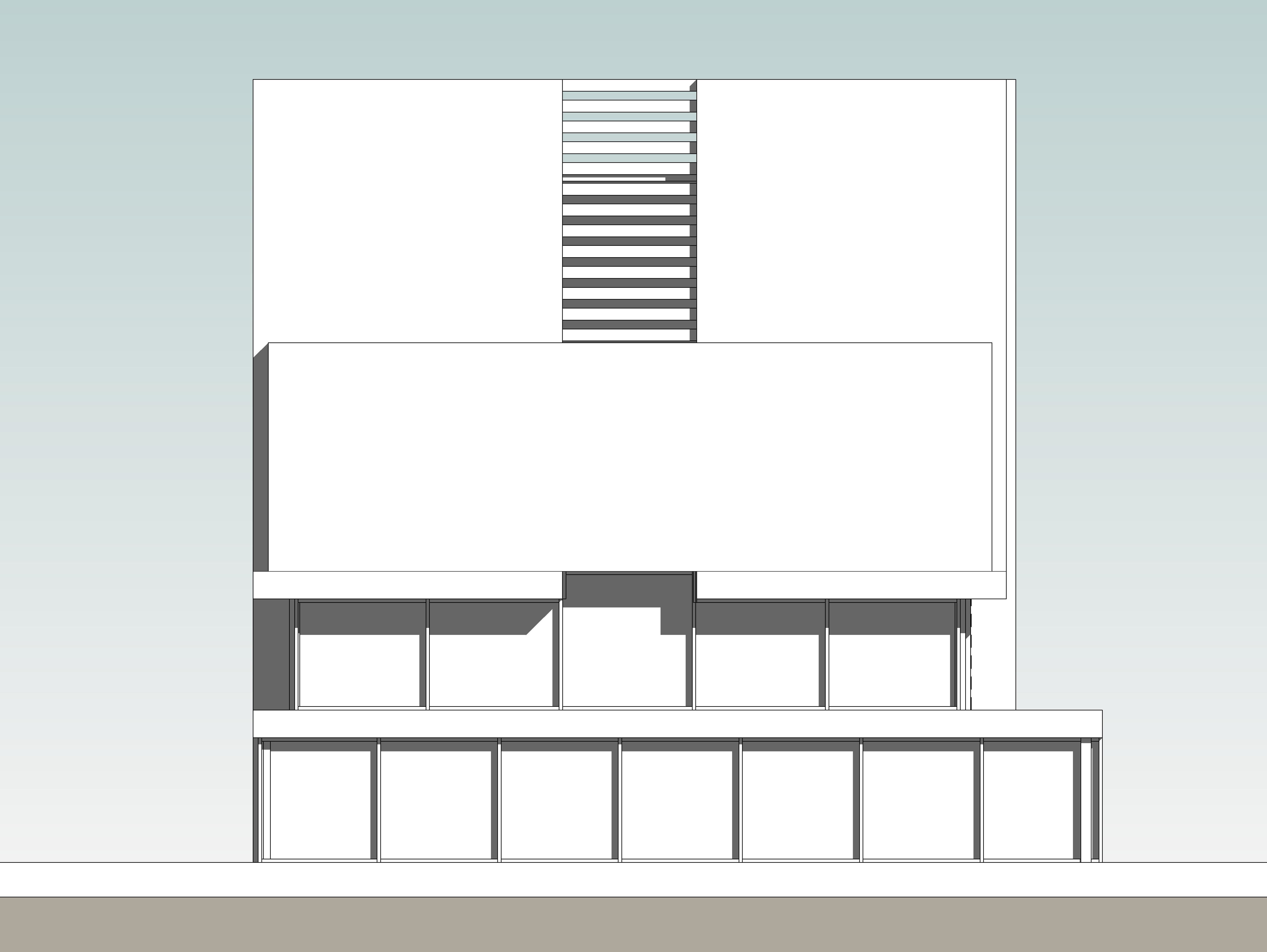 Modern Building N16-2 3D model_10
