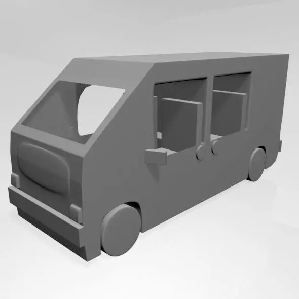 Van 01 3D model_0